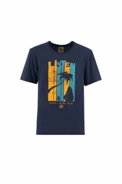 E9 Camiseta|Beach Slate