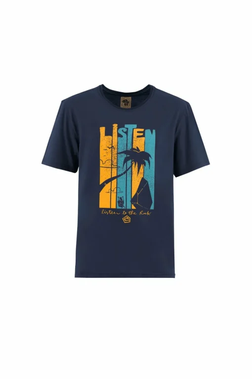 E9 Camiseta|Beach Slate