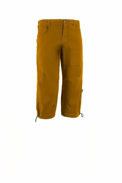 E9 Bermudas|Fuoco Flax 3/4 Deep-Bue