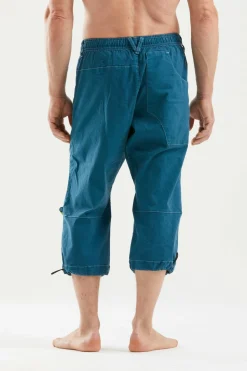 E9 Bermudas|Fuoco Flax 3/4 Deep-Bue